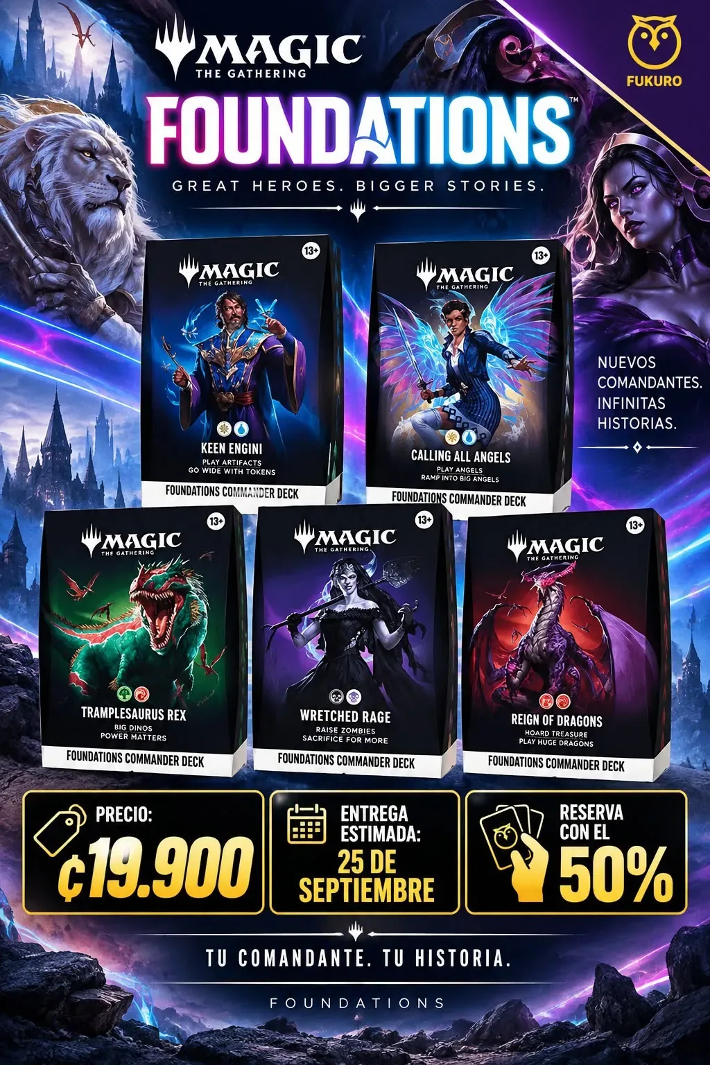 Fundations Commander Decks