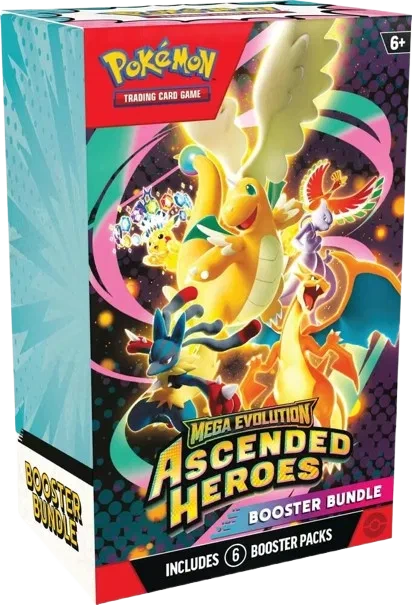 Pokémon TCG: Mega Evolution—Ascended Heroes Booster Bundle