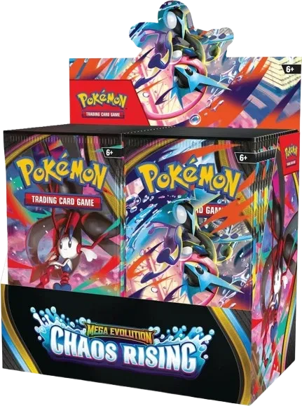 Pokémon TCG: Mega Evolution—Chaos Rising Booster Display Box
