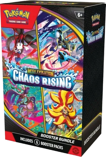 Pokémon TCG: Mega Evolution—Chaos Rising Booster Bundle