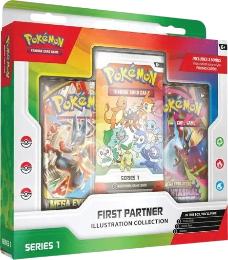 Pokémon TCG: First Partner Illustration Collection—Series 1