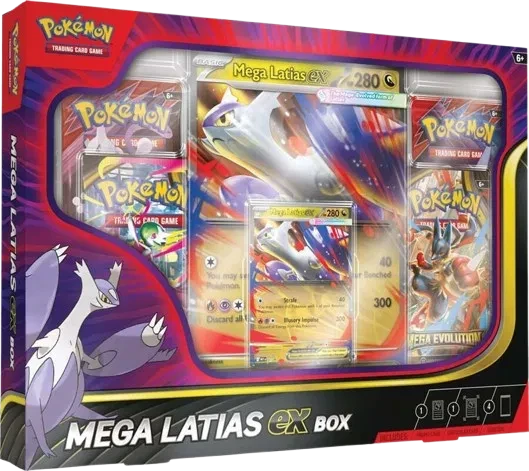 Pokémon TCG: Mega Latias ex Box