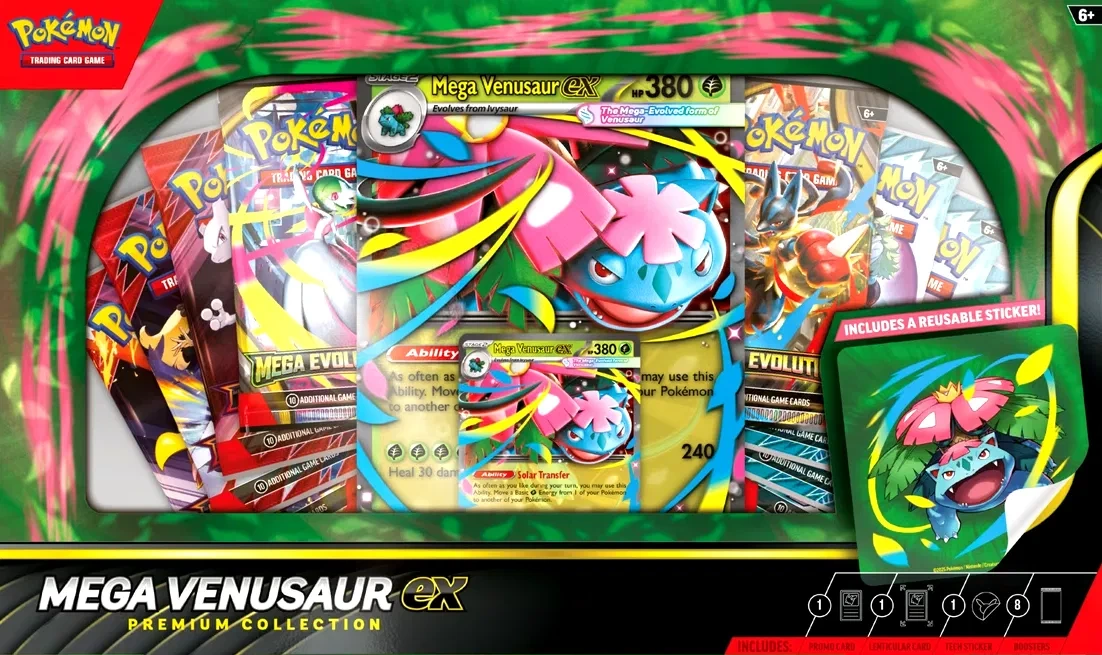 Pokémon TCG: Mega Venusaur ex Premium Collection