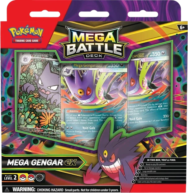 Pokémon TCG: Mega Battle Deck—Mega Gengar ex