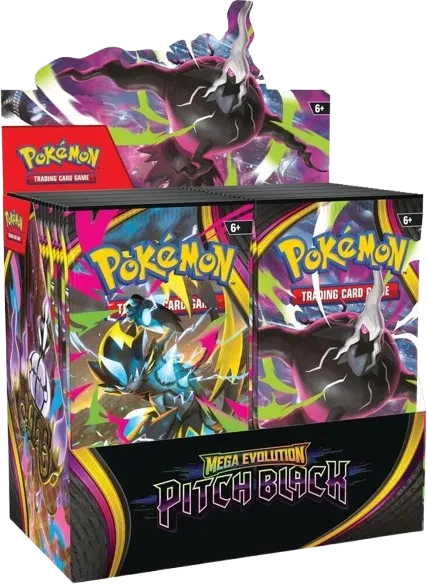 Pokémon TCG: Mega Evolution—Pitch Black Booster Display Box