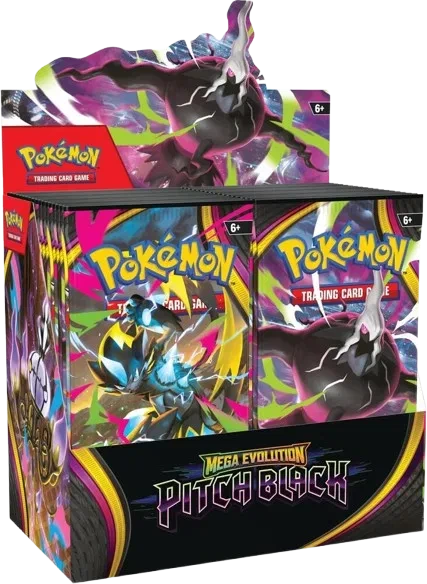 Pokémon TCG: Mega Evolution—Pitch Black Booster Display Box
