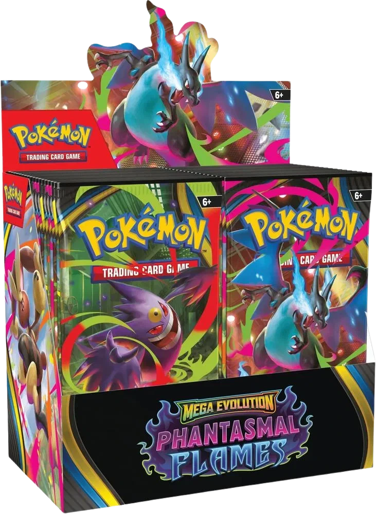 Pokémon TCG: Mega Evolution—Phantasmal Flames Booster Display Box