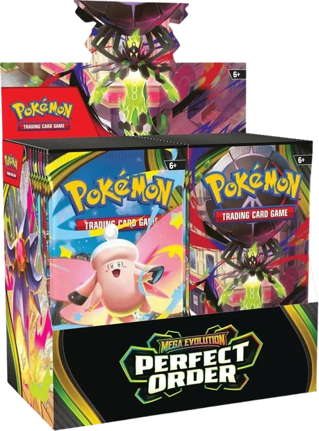 Pokémon TCG: Mega Evolution—Perfect Order Booster Display Box