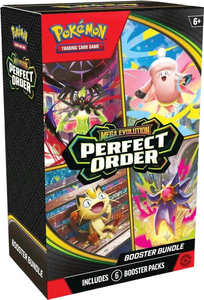 Pokémon TCG: Mega Evolution—Perfect Order Booster Bundle