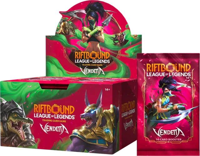 Riftbound Vendetta League of Legends TCG Booster Box