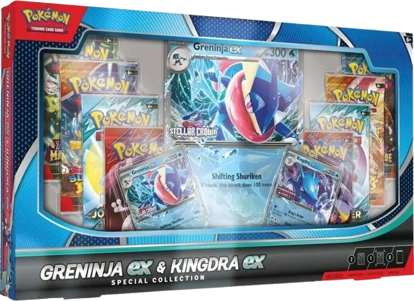 Pokémon TCG: Greninja ex & Kingdra ex Special Collection